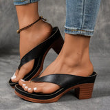Marilyn- Elegante Damen Sandalen mit Absatz in Schwarz