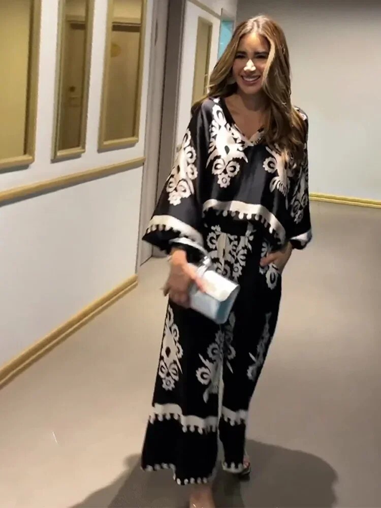 Printura™ - Hose mit unregelmäßigem Druckdesign