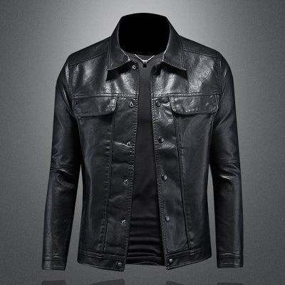 Ben - Biker-Lederjacke