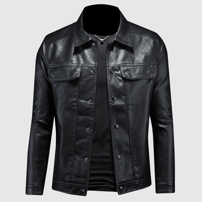 Ben - Biker-Lederjacke