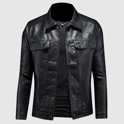 Ben - Biker-Lederjacke