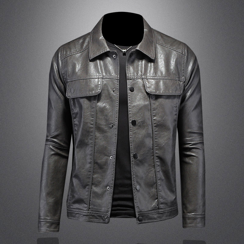Ben - Biker-Lederjacke