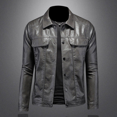 Ben - Biker-Lederjacke