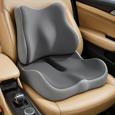 DriveEase | Memory Foam-Autositzkissen mit abnehmbarem Bezug