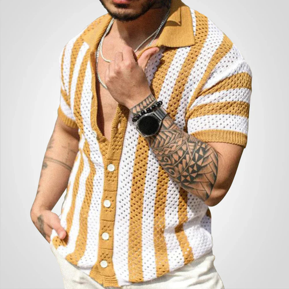 Elliot - Kurzärmelige Button Up Hemden