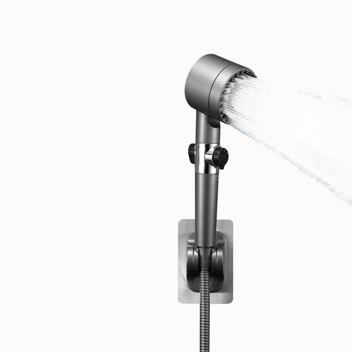 Intelligenter Duschkopf mit integriertem Wasserfiltersystem