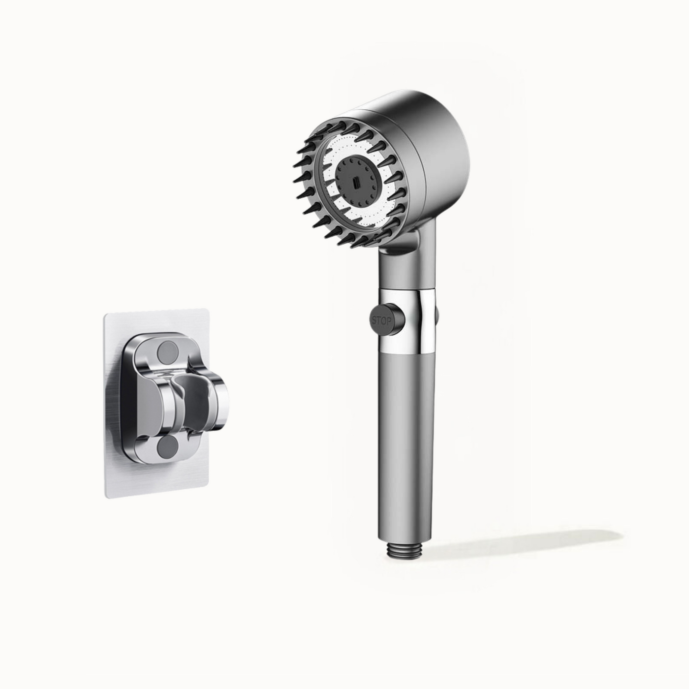 Intelligenter Duschkopf mit integriertem Wasserfiltersystem