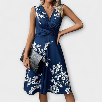 Lina - Sommerkleid Mit Wickelausschnitt