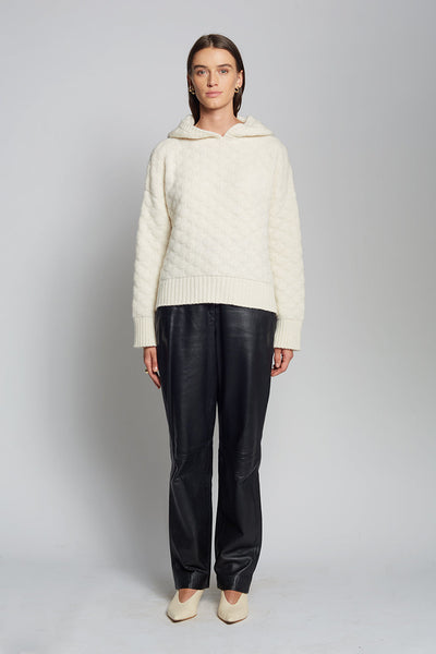 Strickpullover mit Kapuze | Schlichte Eleganz | Gemütlicher Stil