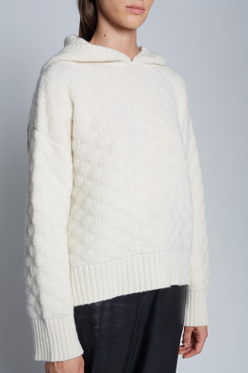 Strickpullover mit Kapuze | Schlichte Eleganz | Gemütlicher Stil