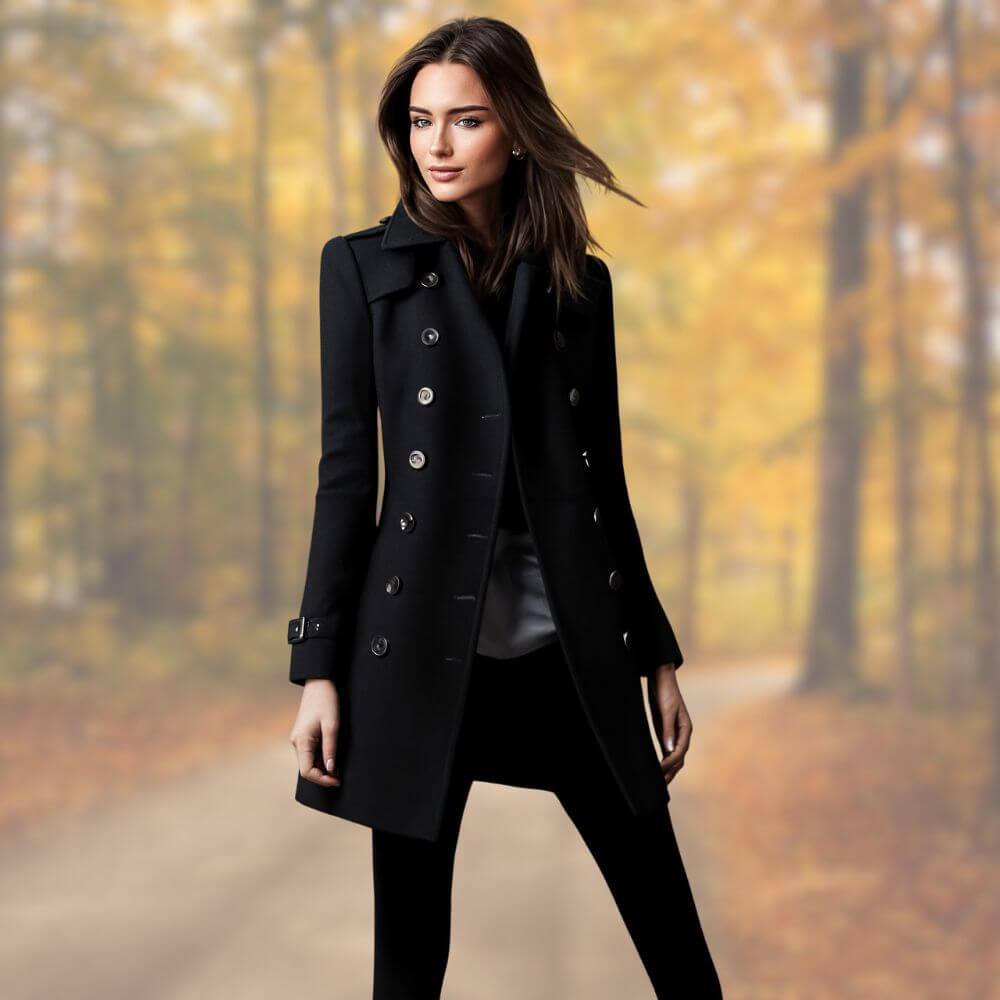 Eira™ - Stylischer Mantel in mittlerer Länge