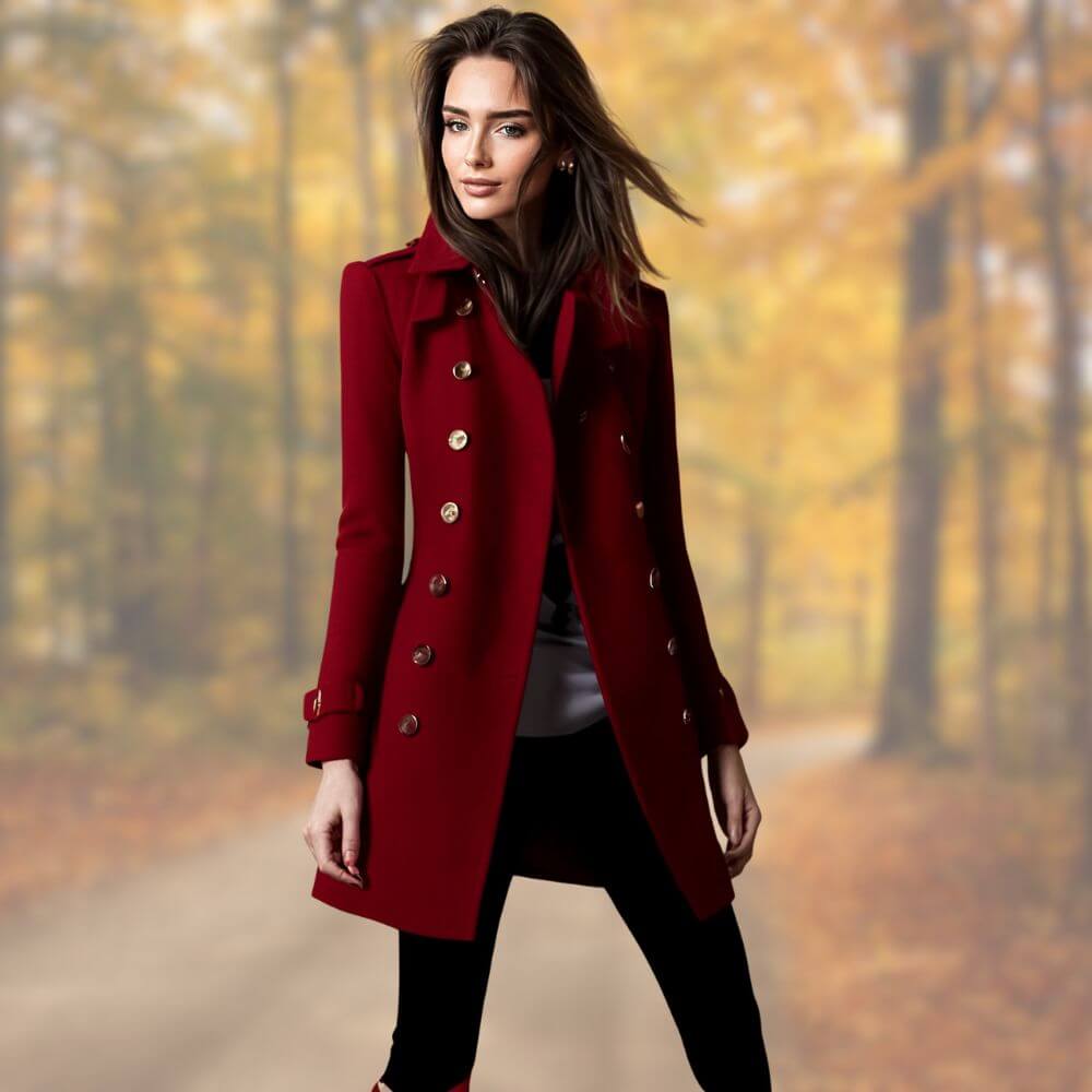 Eira™ - Stylischer Mantel in mittlerer Länge