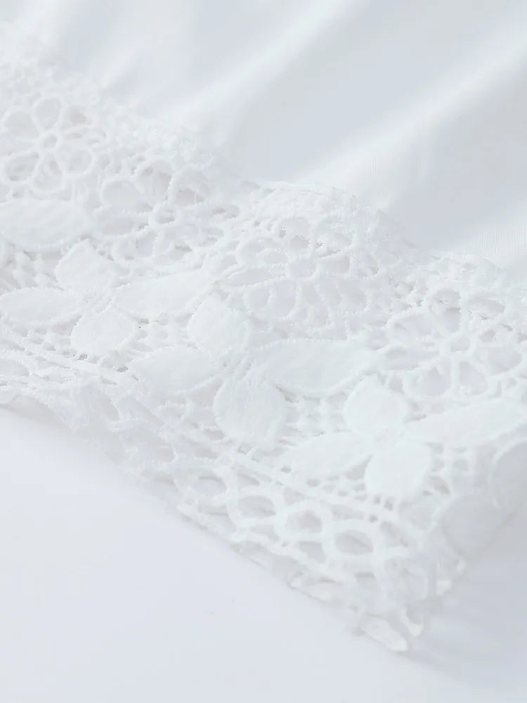 Boho-Maxikleid mit Spitze | Romantisch und Leicht | Eleganter Stil