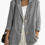 Eleganter Damen Blazer | Modernes Design für Büro und Freizeit in Grau