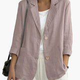 Eleganter Damen Blazer | Modernes Design für Büro und Freizeit in Rosa