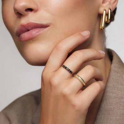 Rock Solid Ring | Gold