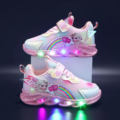 ElsaSteps™ - Prinzessin Elsa Leuchtende Kinderschuhe