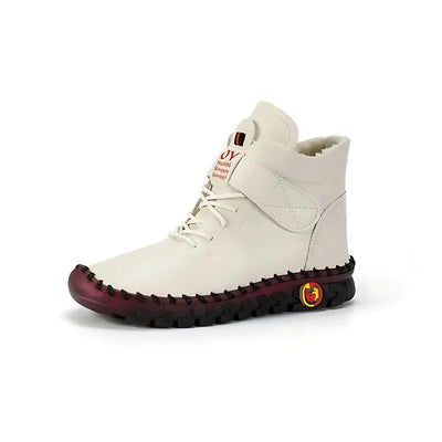 Elsa™ - Fleecegefütterte Orthopädische Lederstiefel