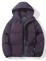 Mariette Damen Winterjacke mit Kapuze in Lila