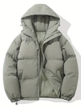 Mariette Damen Winterjacke mit Kapuze in Grau