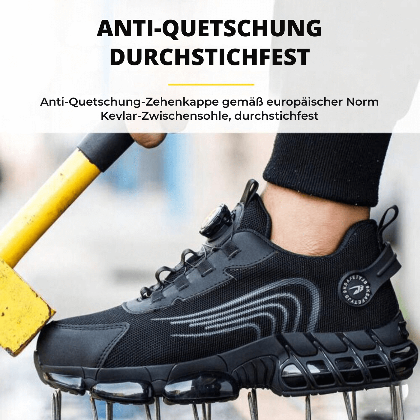Emil™ - Unzerstörbare Sicherheitsschuhe
