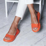 Estina | Leichte Damensandalen für den Sommer in Orange