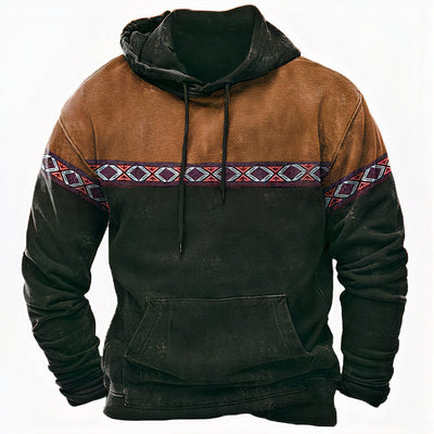 Ethno Herren Hoodie für Lässigen Stil
