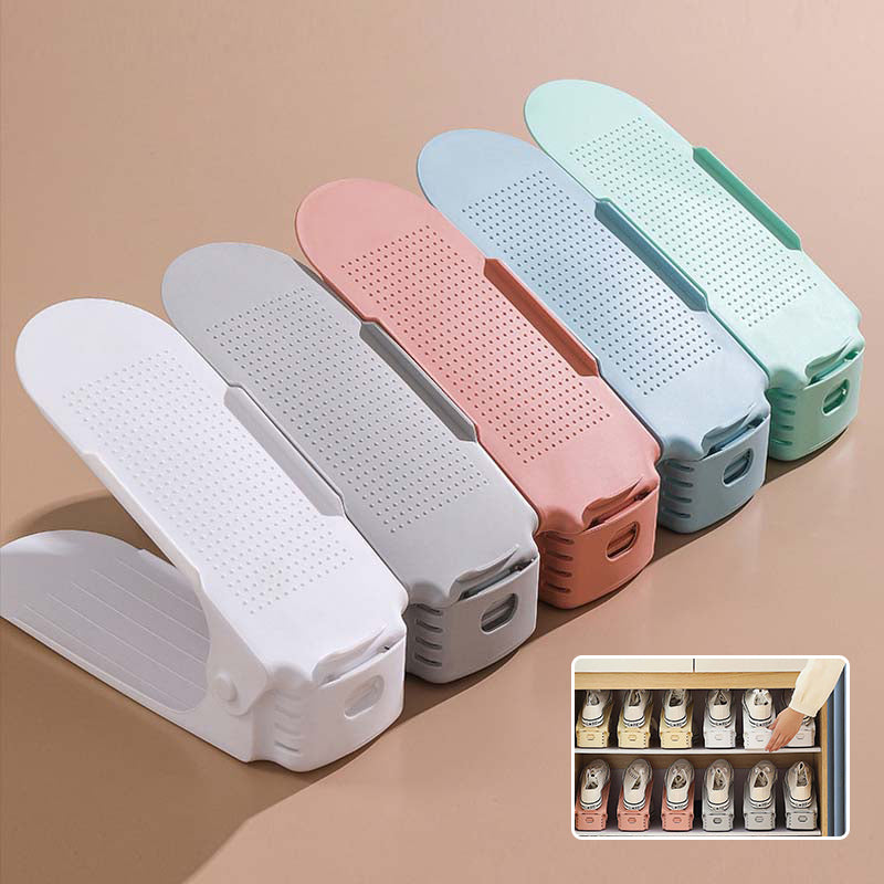 1+1 KOSTENLOS | RackUp – Verstellbares doppellagiges Schuhregal [Letzter Tagesrabatt]