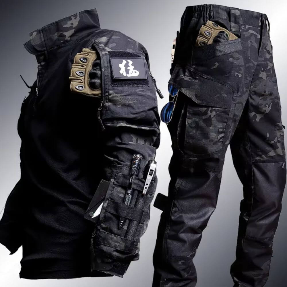 Falk™ - Taktisches Hemd- und Hosen-Set
