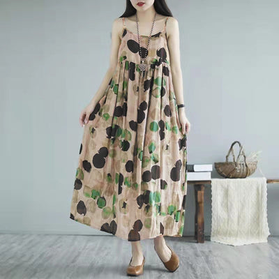 Avelena | Polka Dot A-Linie Slipdress