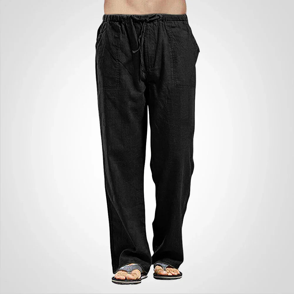 Ian - Baumwoll-Leinen-Hose für Männer