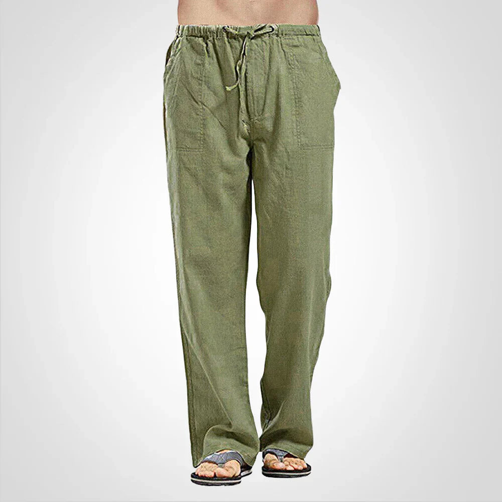 Ian - Baumwoll-Leinen-Hose für Männer