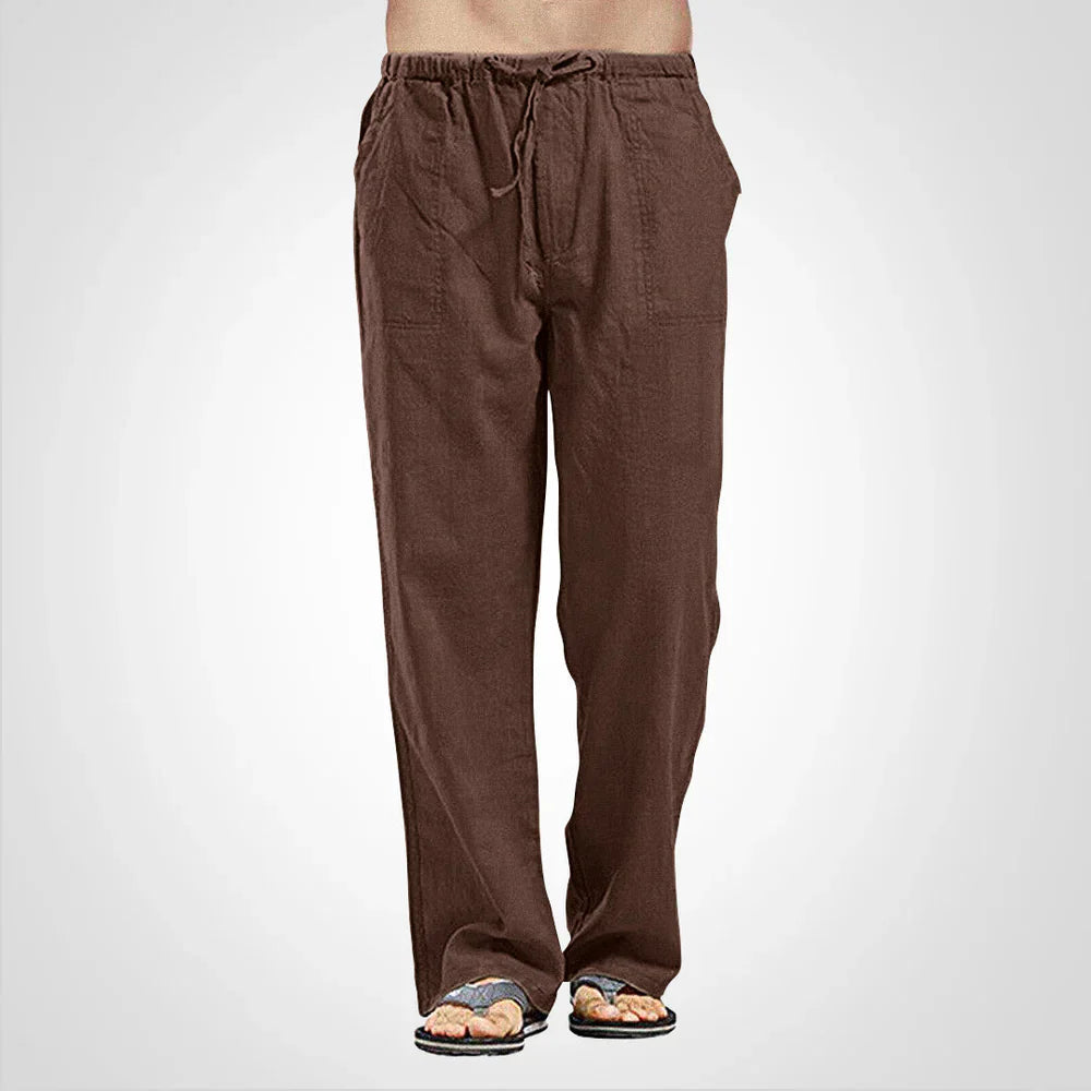 Ian - Baumwoll-Leinen-Hose für Männer