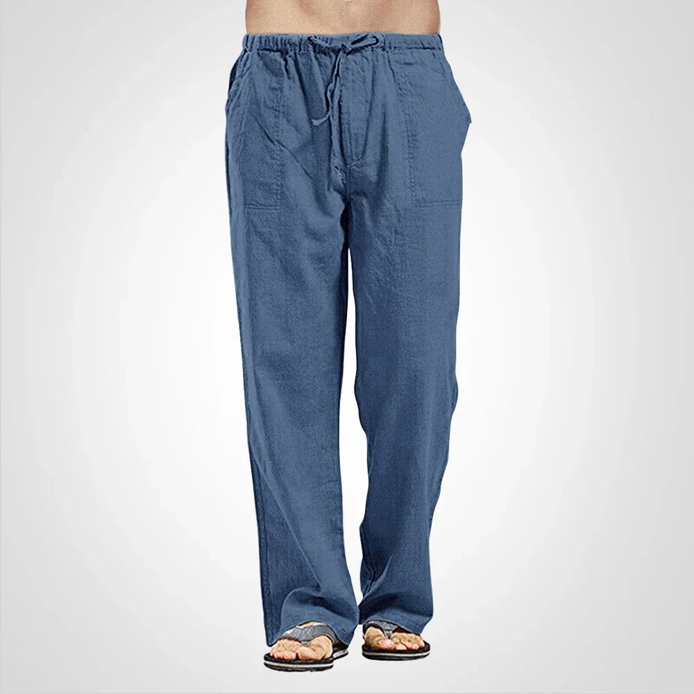 Ian - Baumwoll-Leinen-Hose für Männer