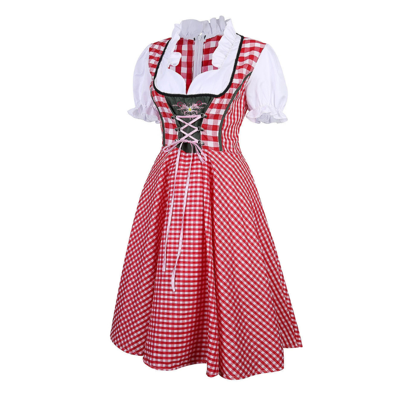 Festliches Oktoberfest Midi Dirndl