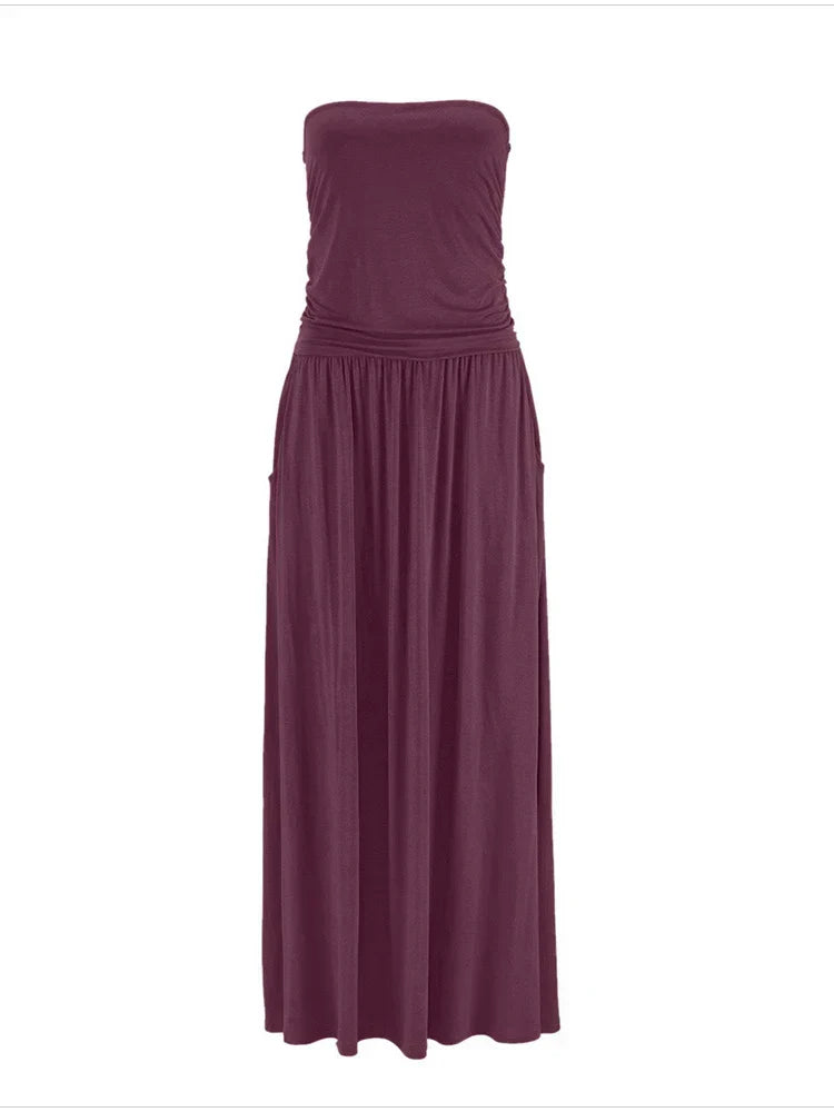 Jean - Ärmelloses Damen-Urlaubskleid im Schlauchstil