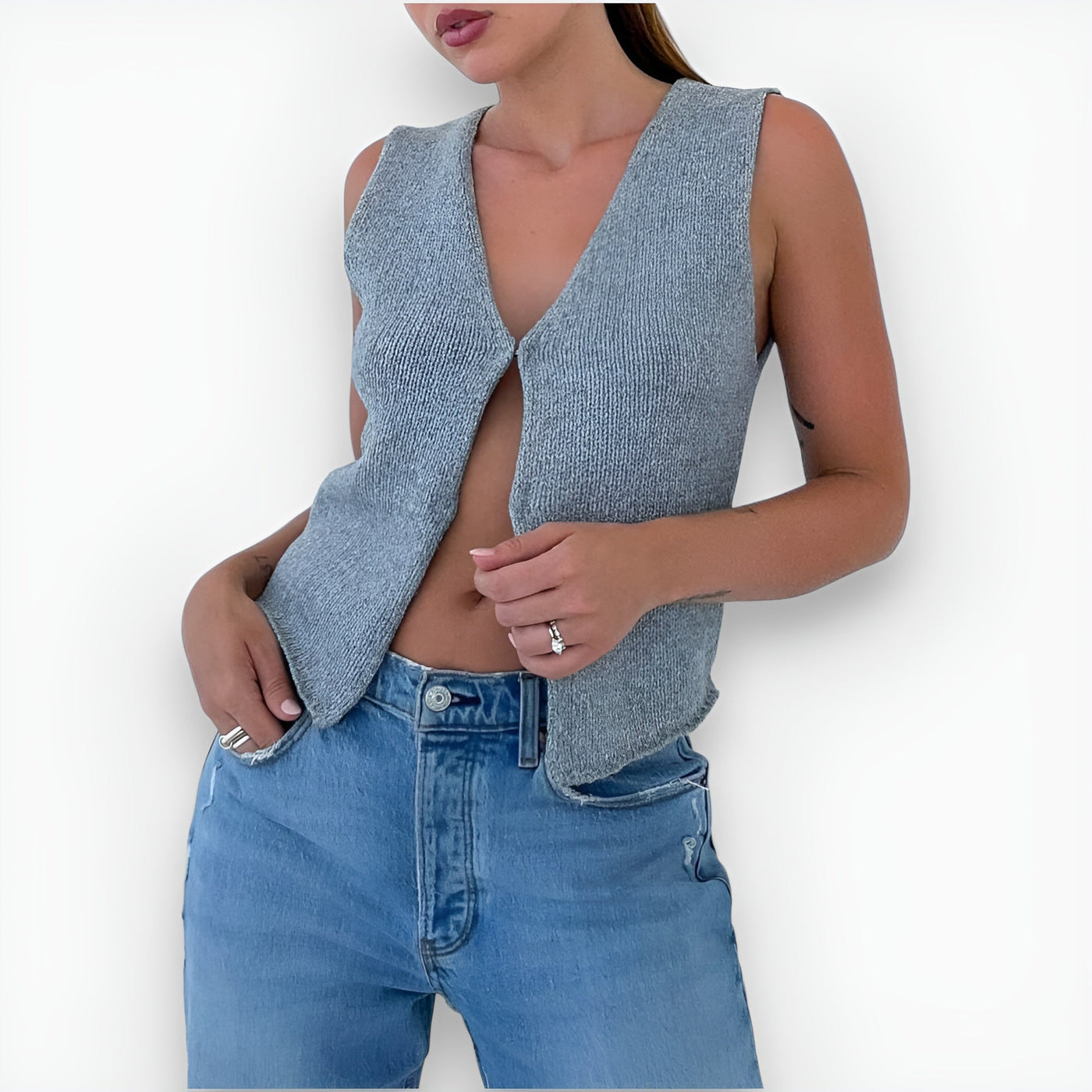 Cecily - Stilvolle Strickweste