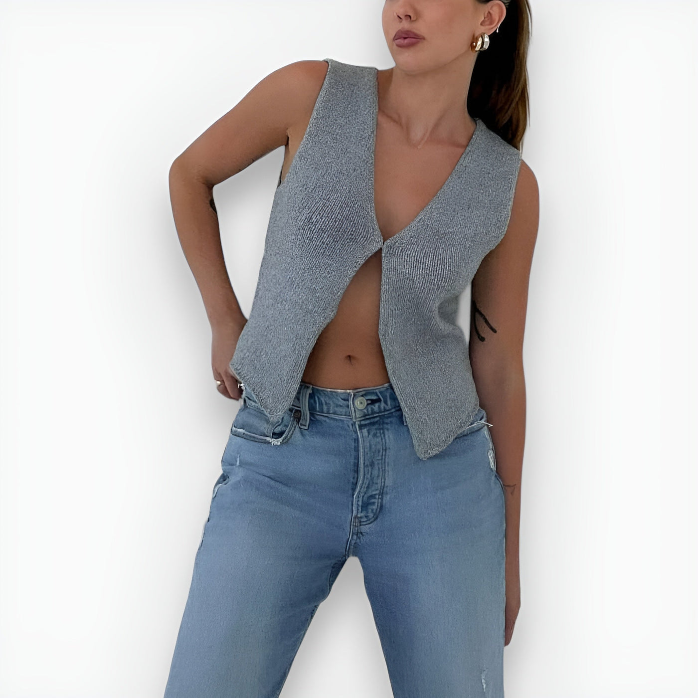 Cecily - Stilvolle Strickweste