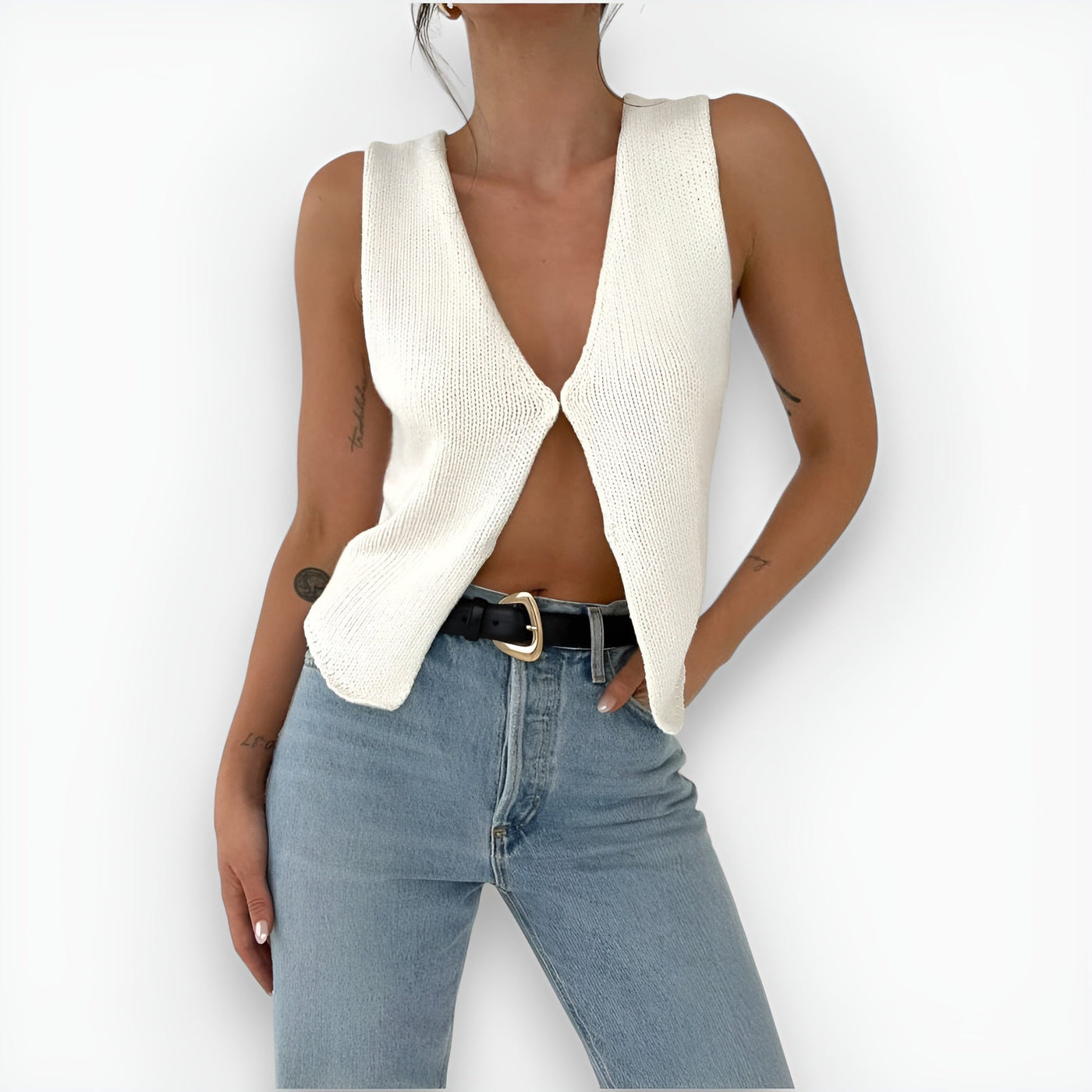 Cecily - Stilvolle Strickweste