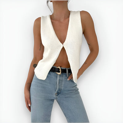 Cecily - Stilvolle Strickweste