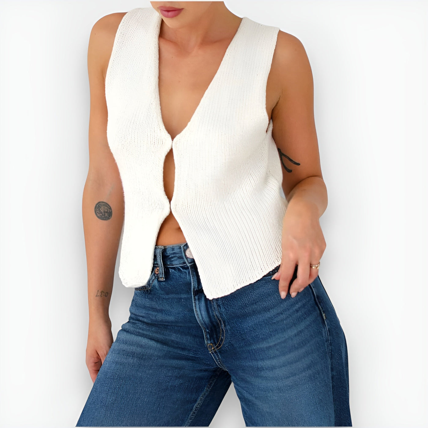 Cecily - Stilvolle Strickweste