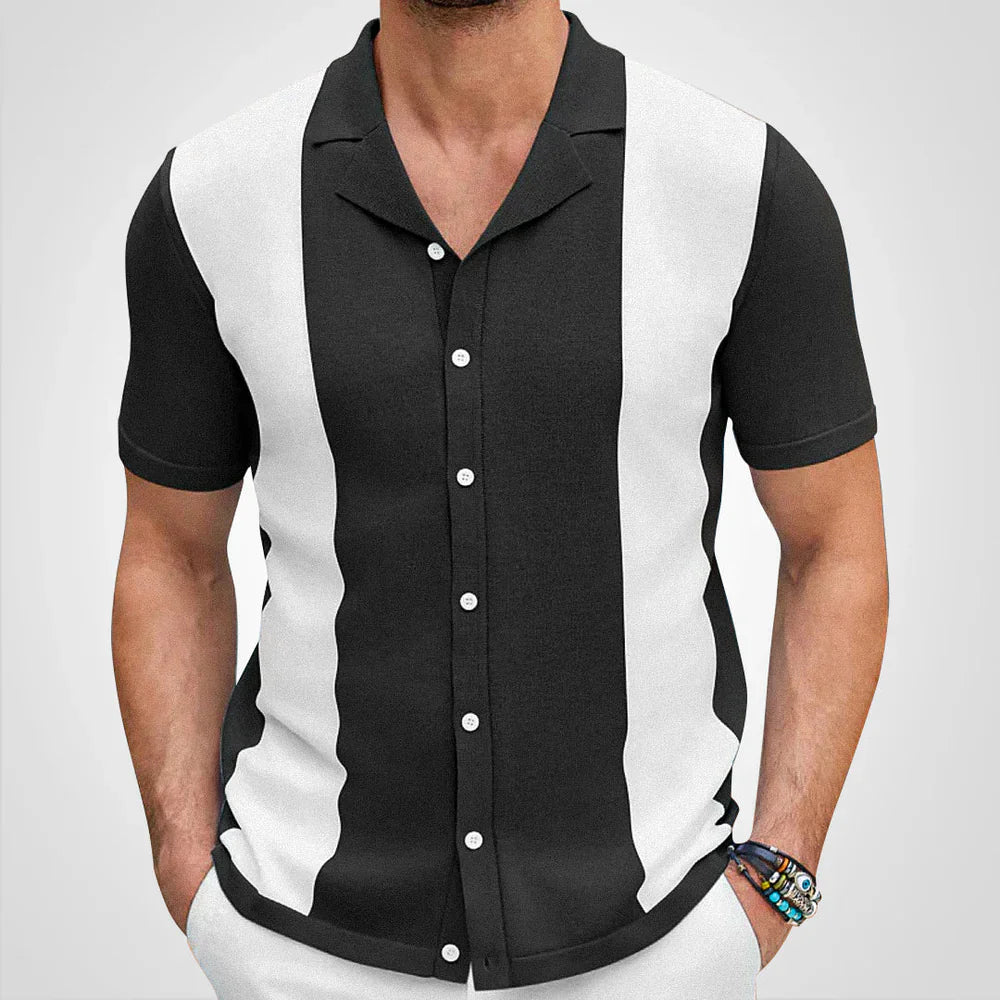 Gabriel - Kurzärmeliges Button Down Hemd