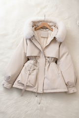 Gefütterte Steppjacke - Juliane in Weiß