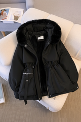 Gefütterte Steppjacke - Juliane in Schwarz