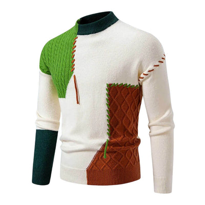 George™ - Bequemer Patchwork-Pullover