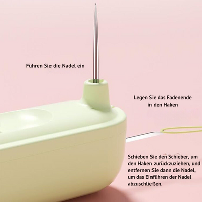 SewEase™ – 2-in-1 Nadeleinfädler und Nahttrenner für mühelose Nähpräzision