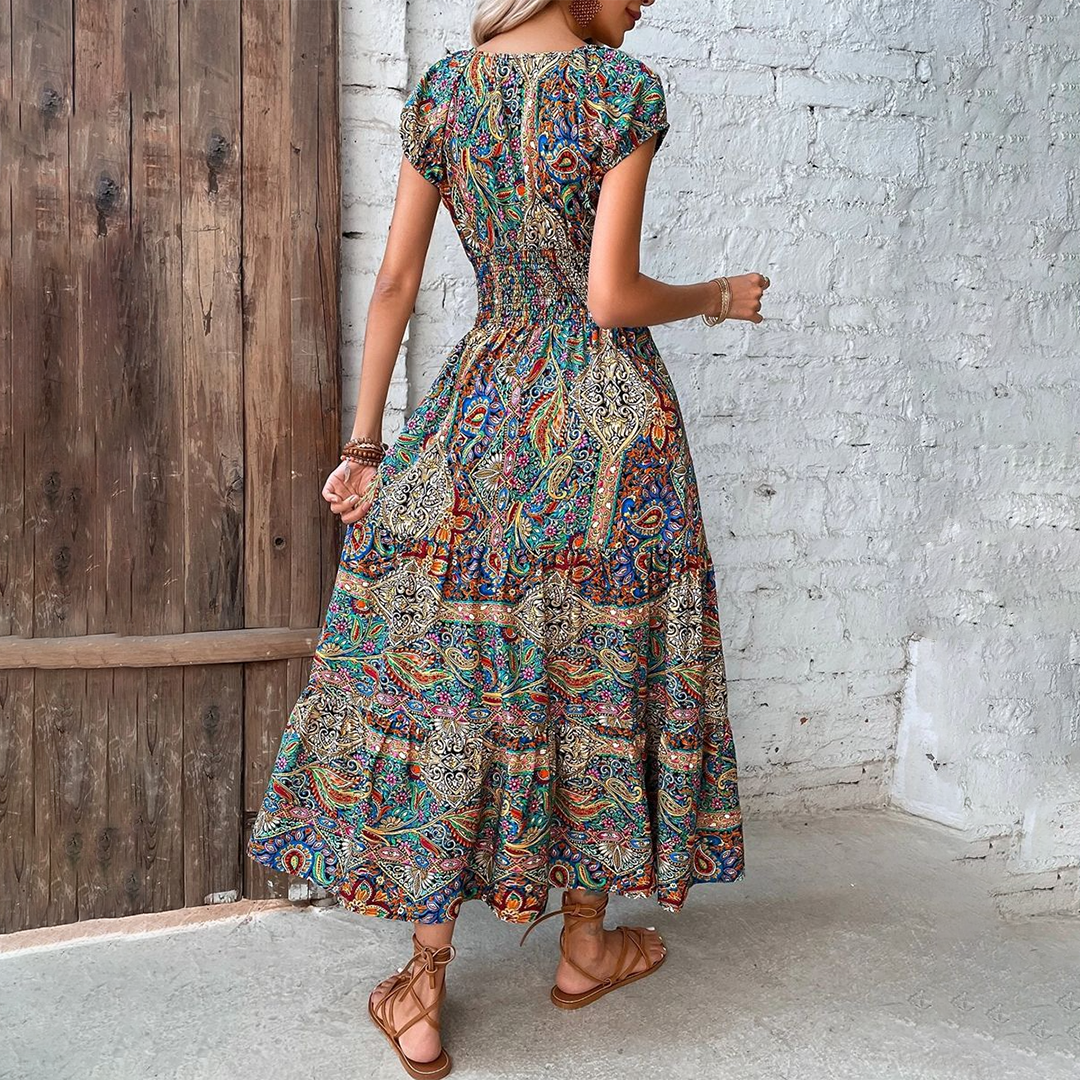 Wilma - Stilvolles Boho-Kleid