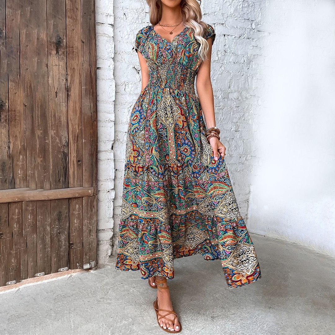Wilma - Stilvolles Boho-Kleid