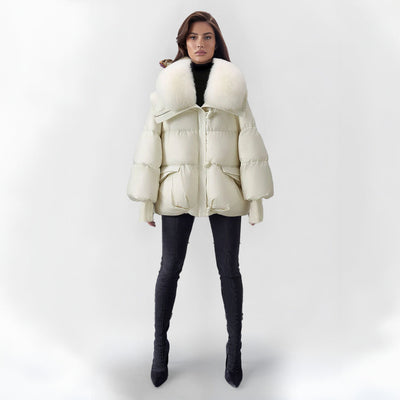 Gretl | Elegante Puffer Damenjacke für Frauen Winter