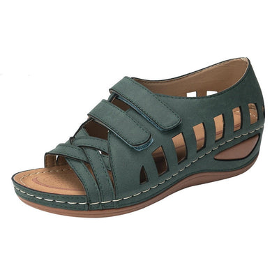Jas - Sandalen Damen Atmungsaktiv Cut-Out Sommer